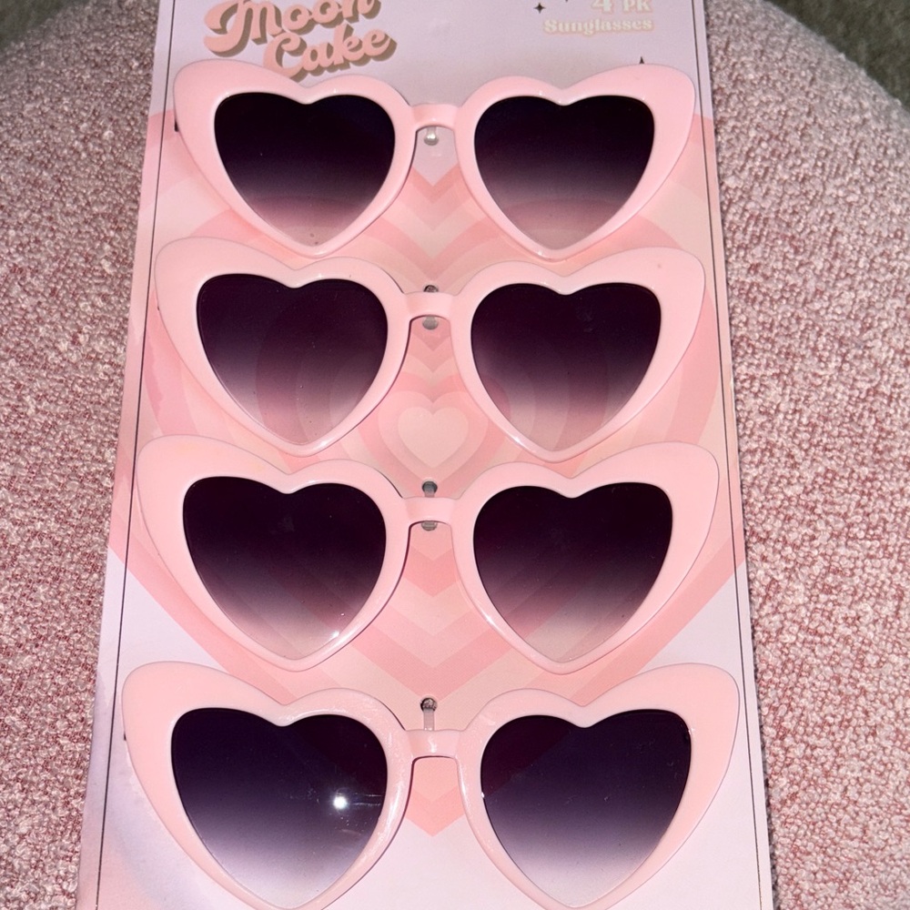 ‼️2/$10‼️ Pink Heart Sunglasses for Kids